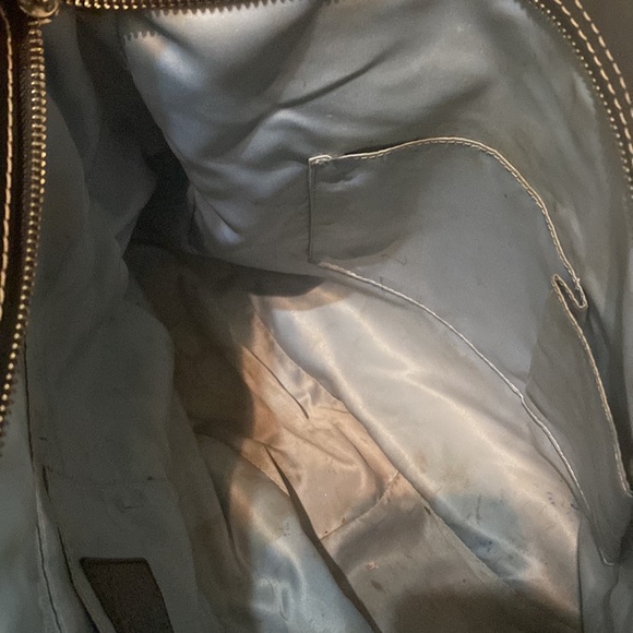 Coach black tote. Tons of wear left in it, selling as is. - Picture 5 of 5